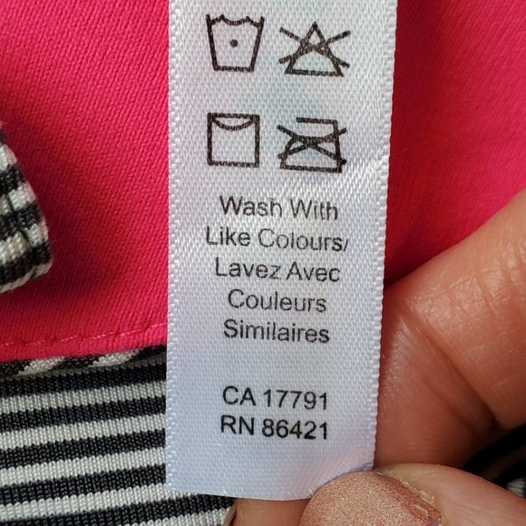 Kyodan Athletic Active Wear Thumbhole Striped & Solid Long Sleeve Top Size S - Picture 16 of 16